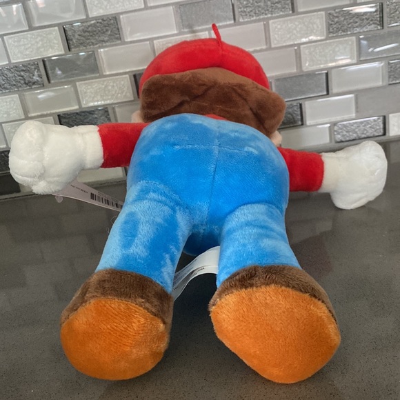 Super Mario Bros. MARIO Plush Toy Doll 12” Official Nintendo Licensed BRAND NEW - Picture 8 of 12